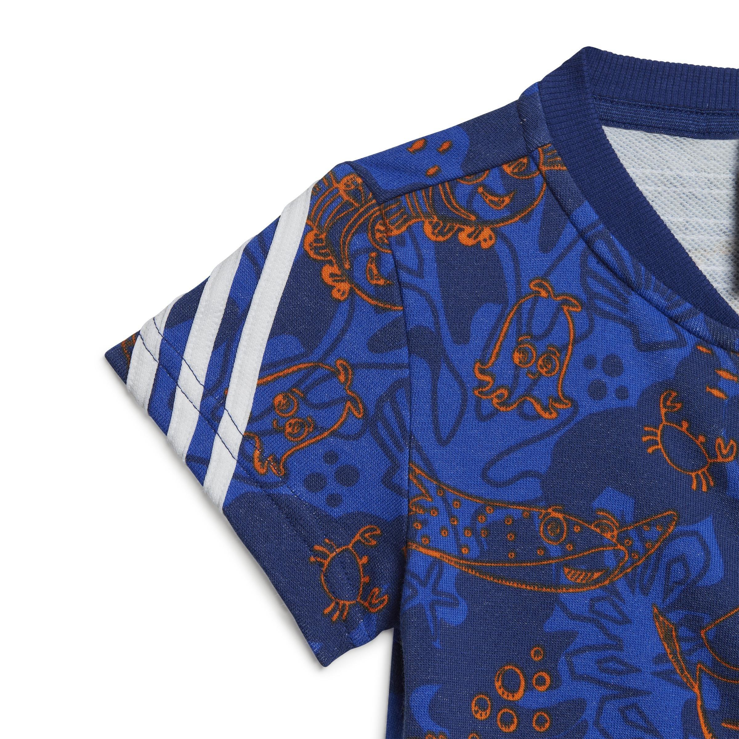 Unisex Kids Finding Nemo Bodysuit, Blue, A901_ONE, large image number 4