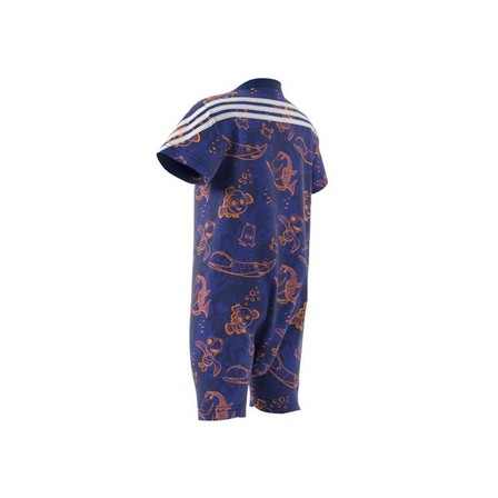 Unisex Kids Finding Nemo Bodysuit, Navy, A901_ONE, large image number 5