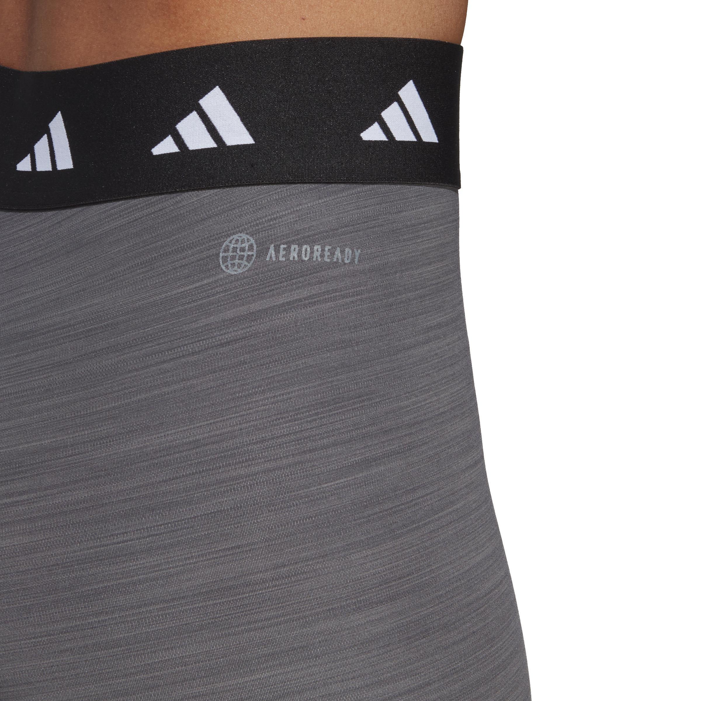 Techfit 3-Stripes Leggings, Grey, A901_ONE, large image number 6