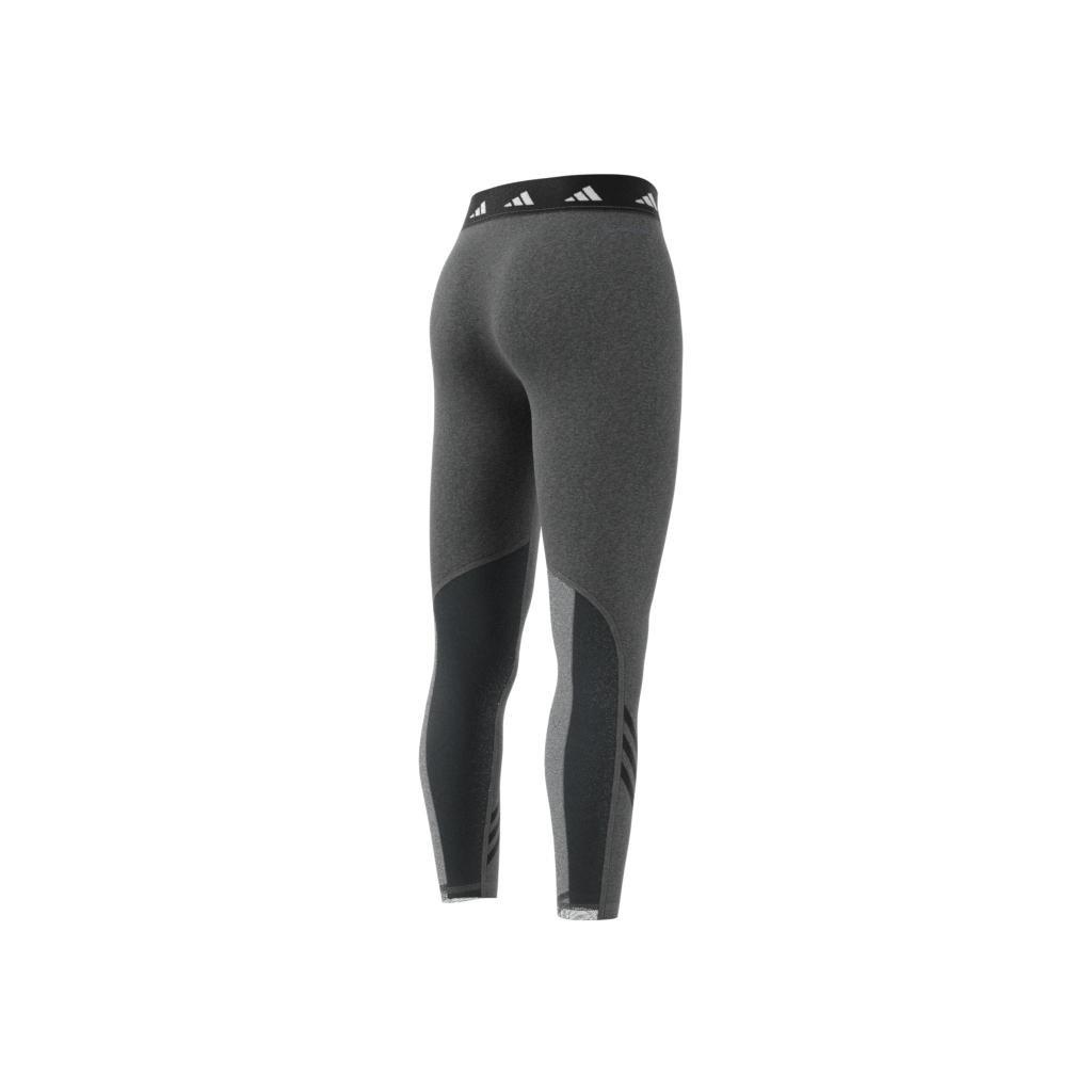 Techfit 3-Stripes Leggings, Grey, , large image number 10