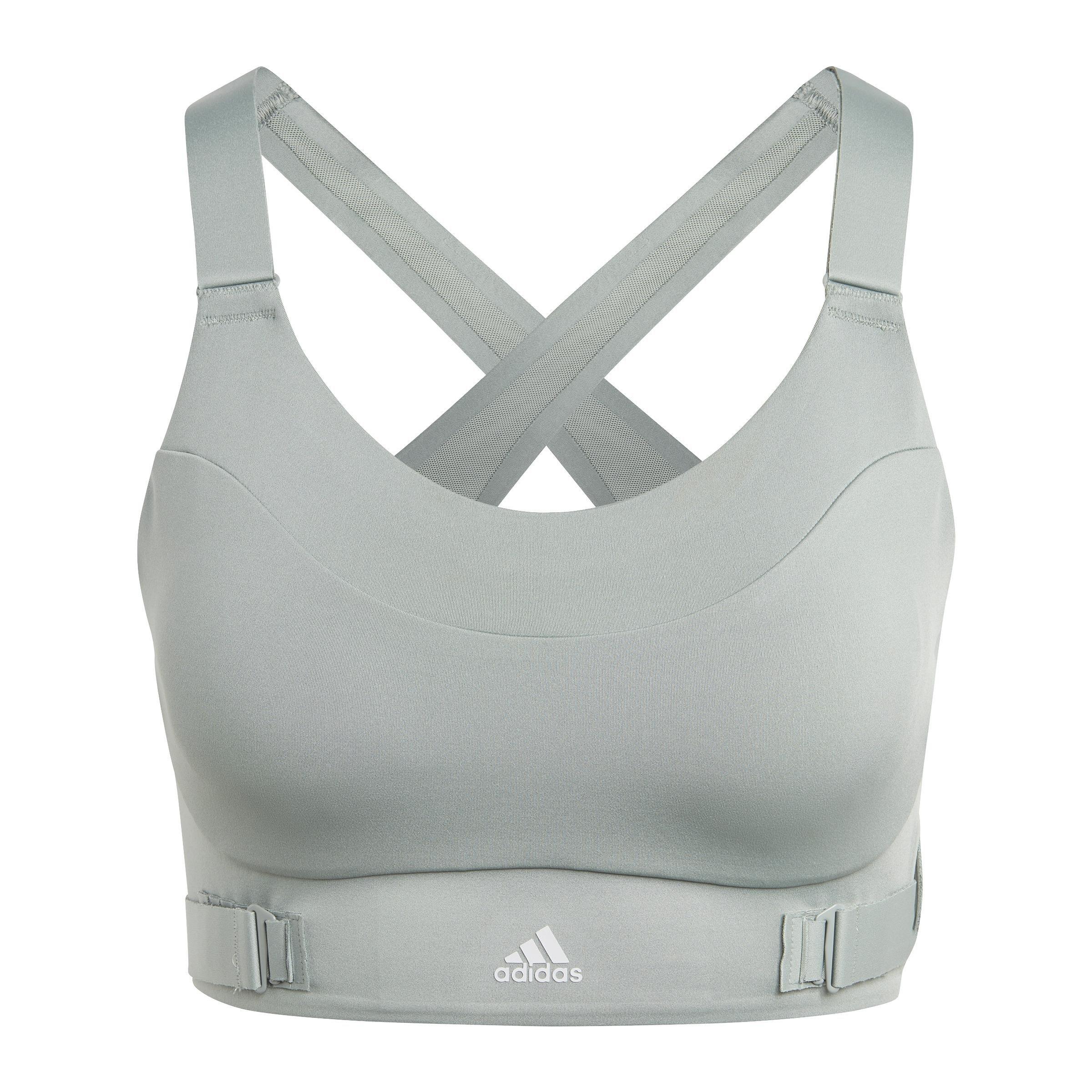 Fastimpact Luxe Run High-Support Bra, Green, , large image number 0
