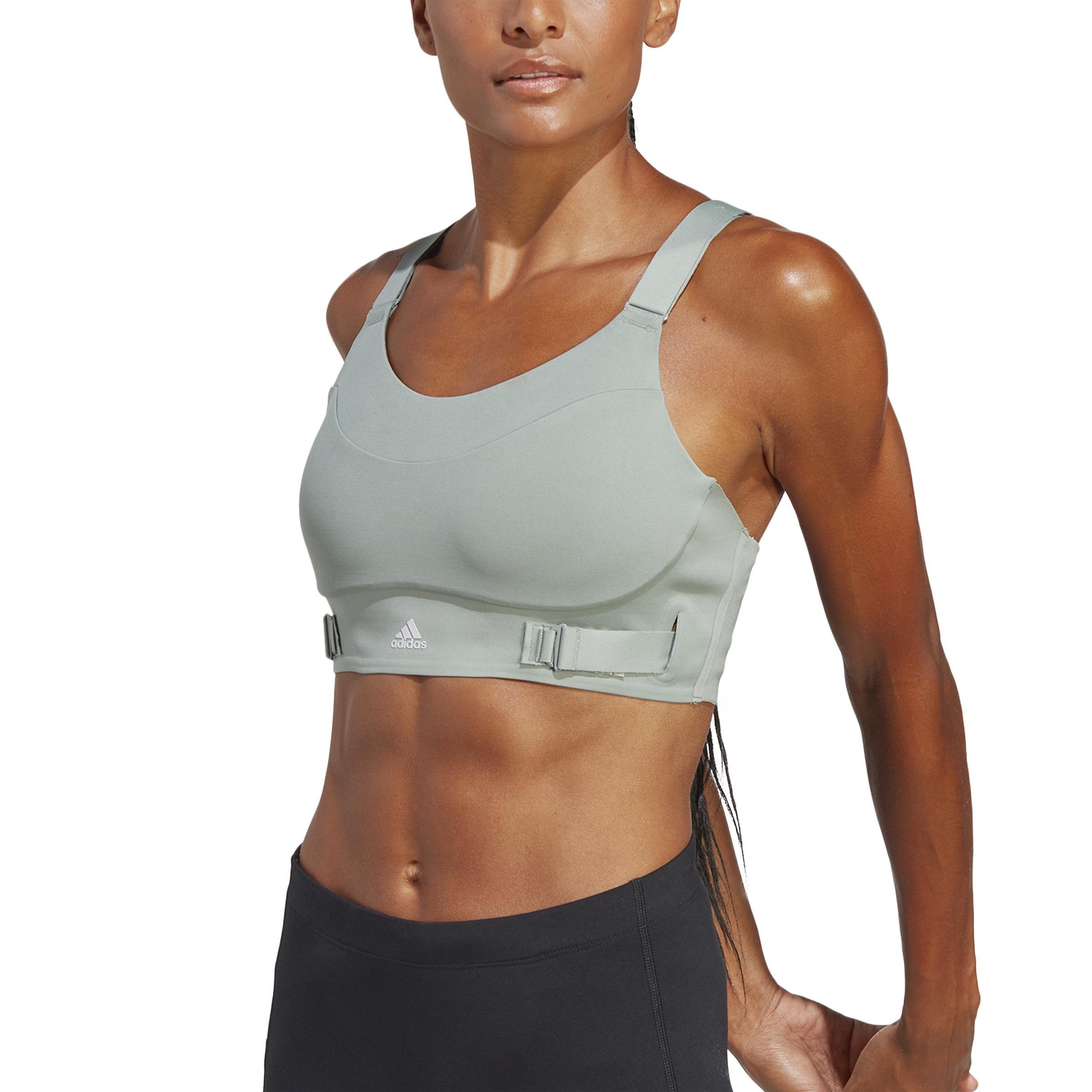 Fastimpact Luxe Run High-Support Bra, Green, A901_ONE, large image number 2