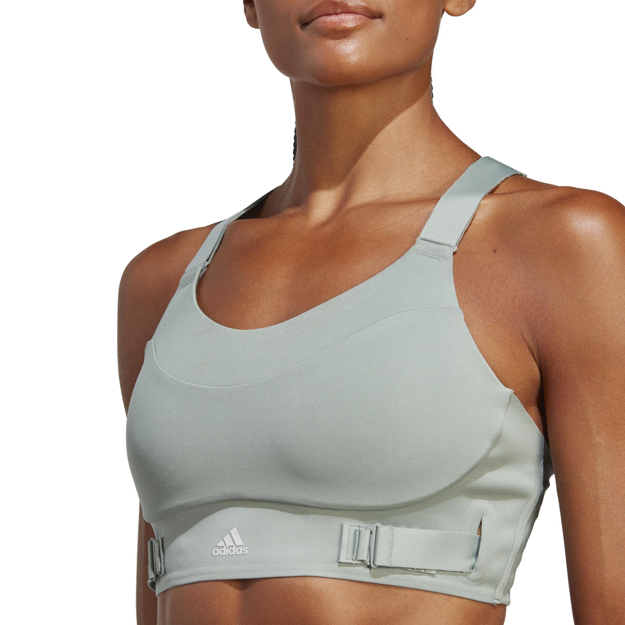 Fastimpact Luxe Run High-Support Bra, Green, , large image number 5