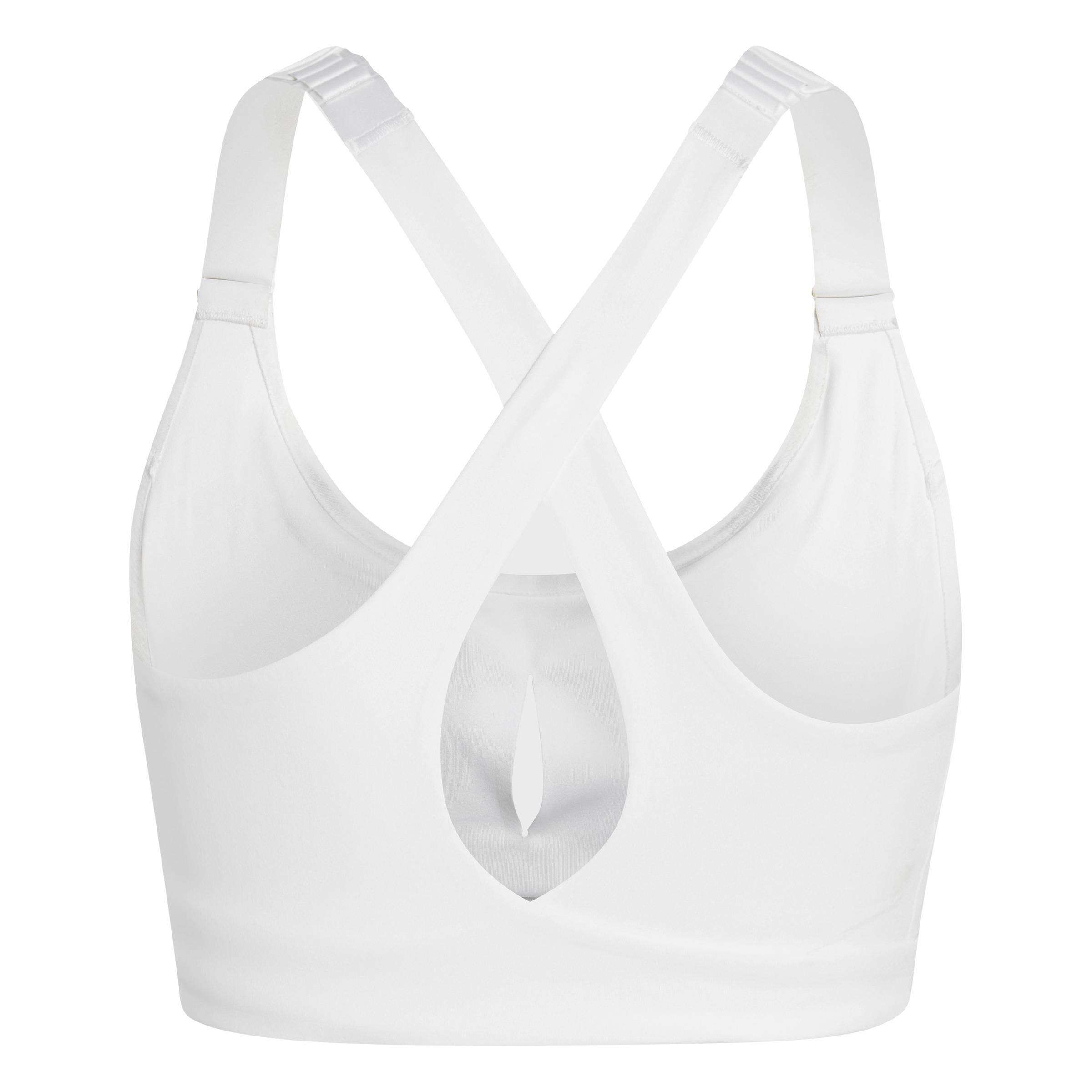 Fastimpact Luxe Run High-Support Bra, White, , large image number 4
