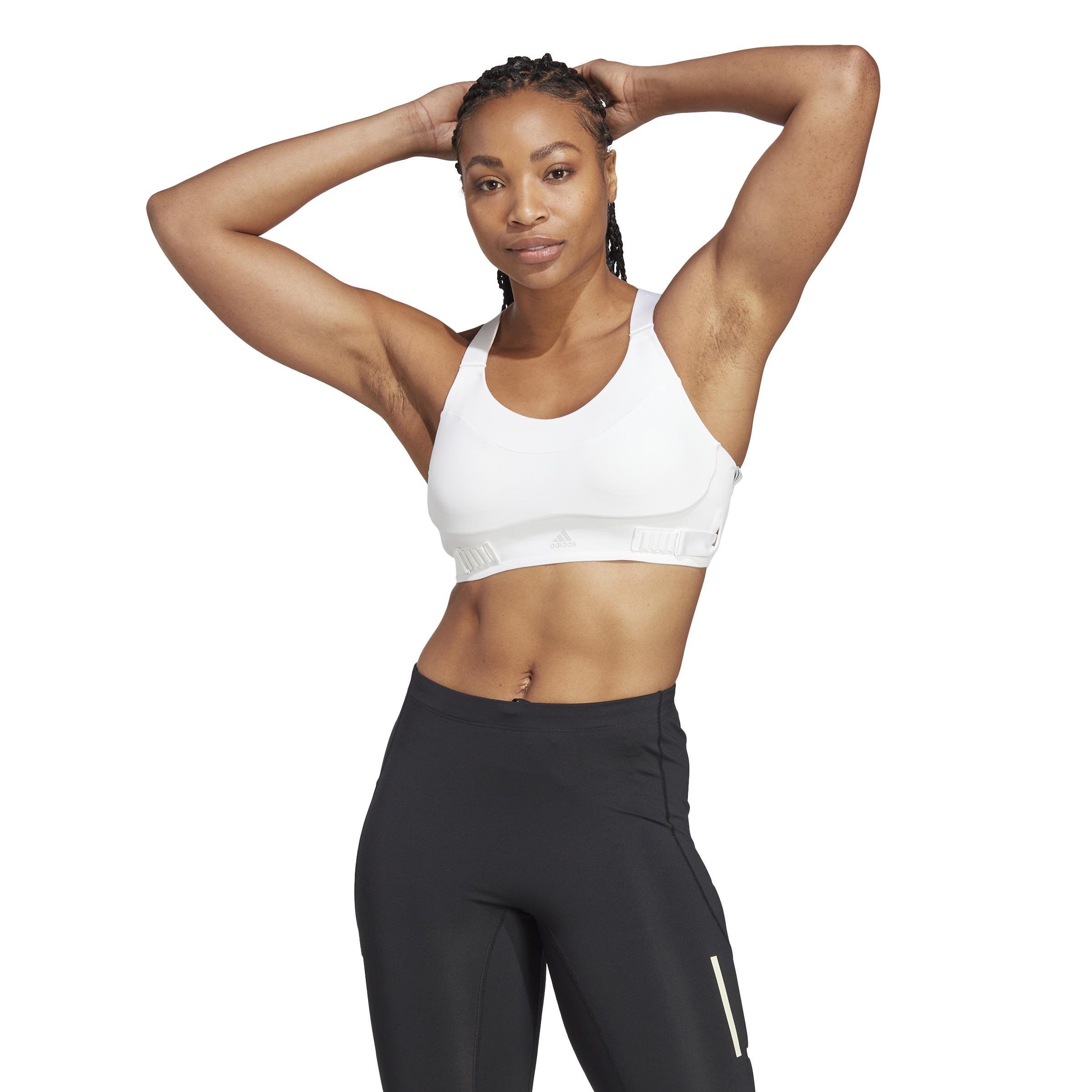 Fastimpact Luxe Run High-Support Bra, White, , large image number 13