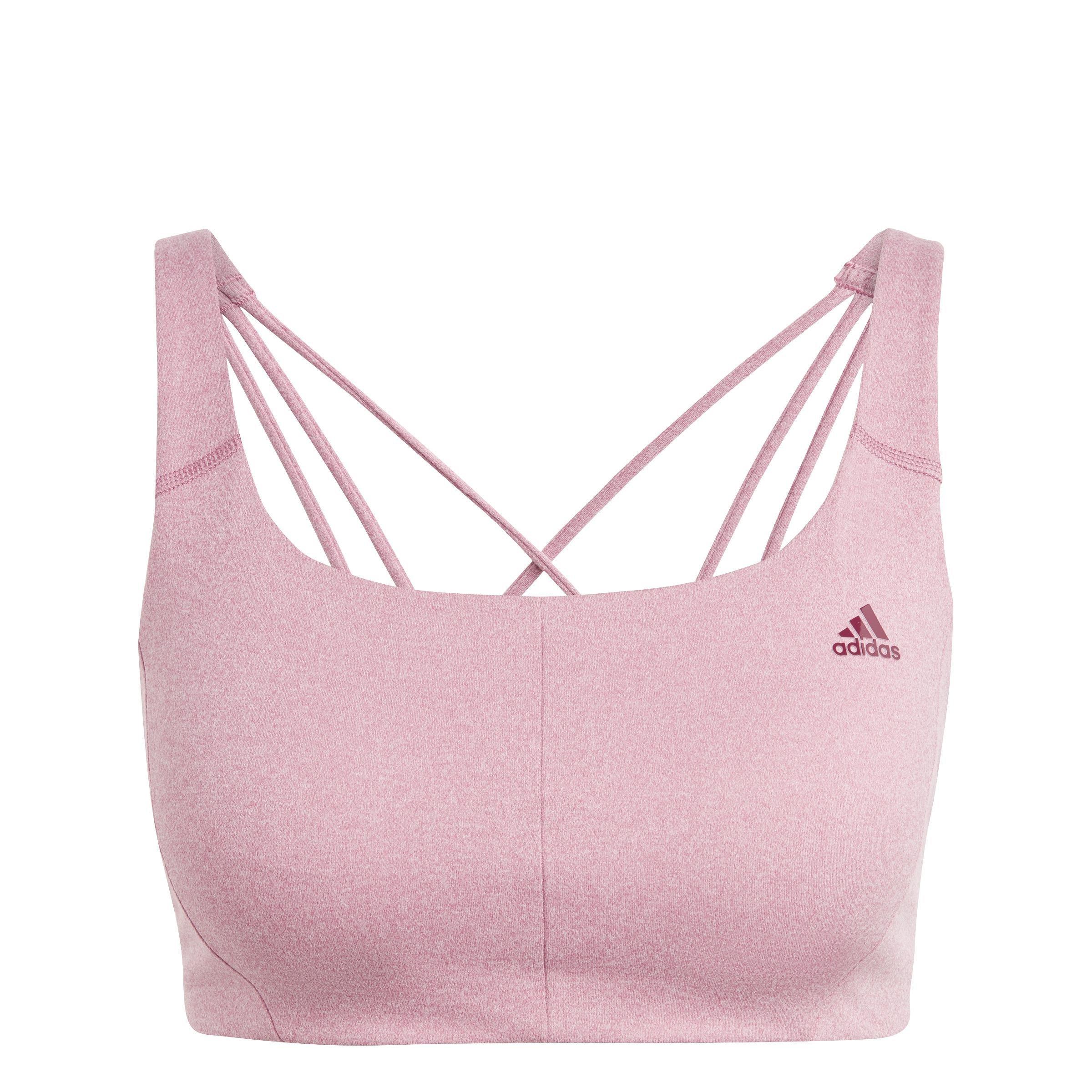 Coreflow Medium-Support Bra, Pink, A901_ONE, large image number 1