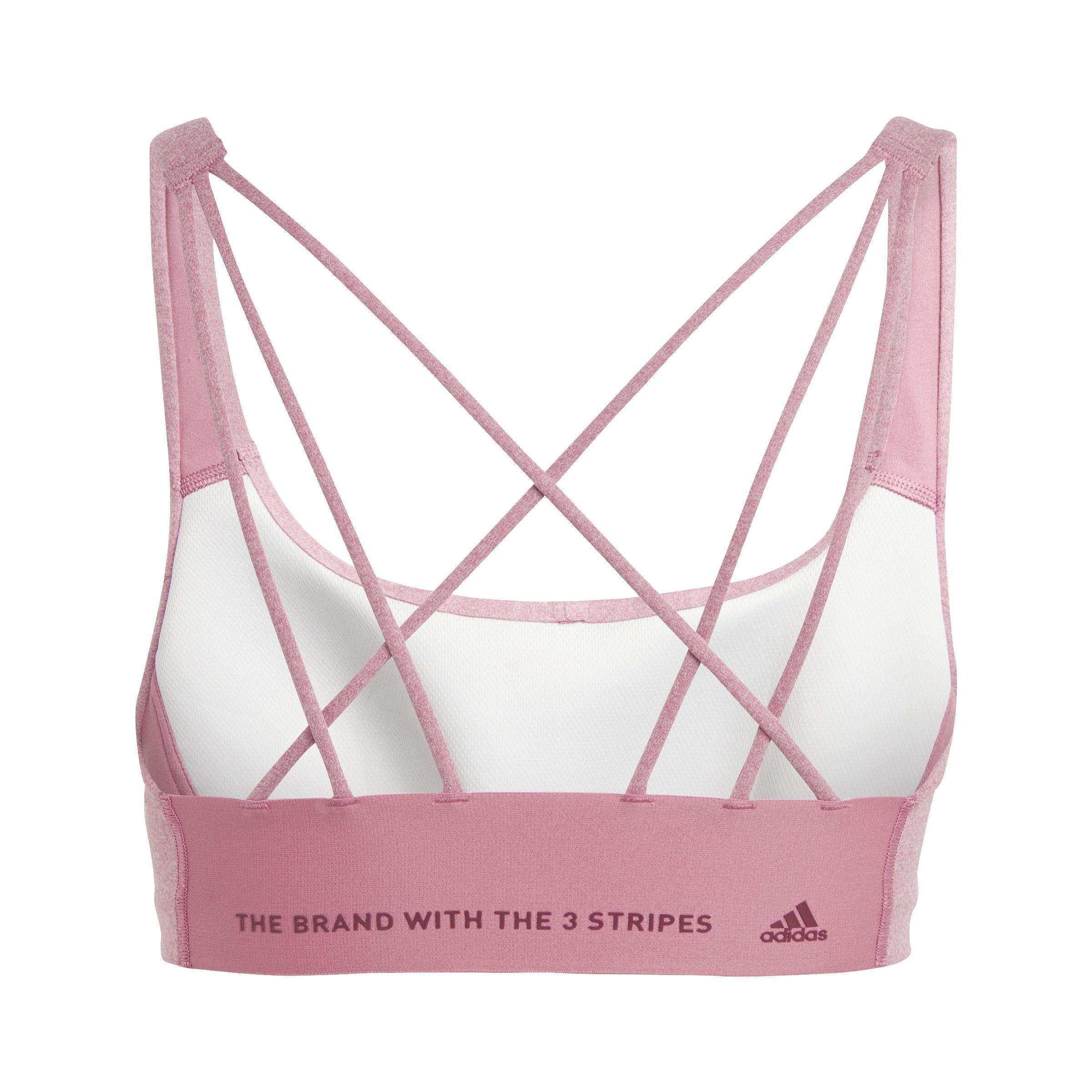 Coreflow Medium-Support Bra, Pink, A901_ONE, large image number 3