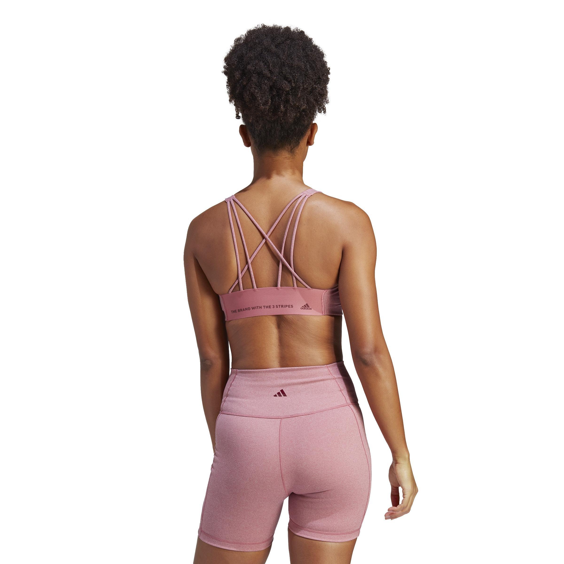 Coreflow Medium-Support Bra, Pink, , large image number 4