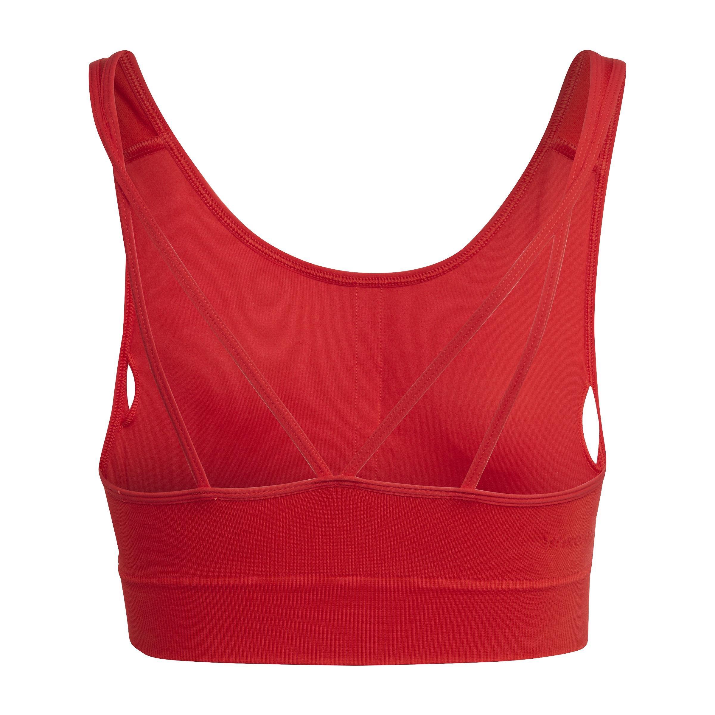 Aeroknit Training Medium-Support Bra, Red, A901_ONE, large image number 4