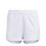 Women Run Icons 3-Stripes Low Carbon Running Shorts, White, A901_ONE, thumbnail image number 1