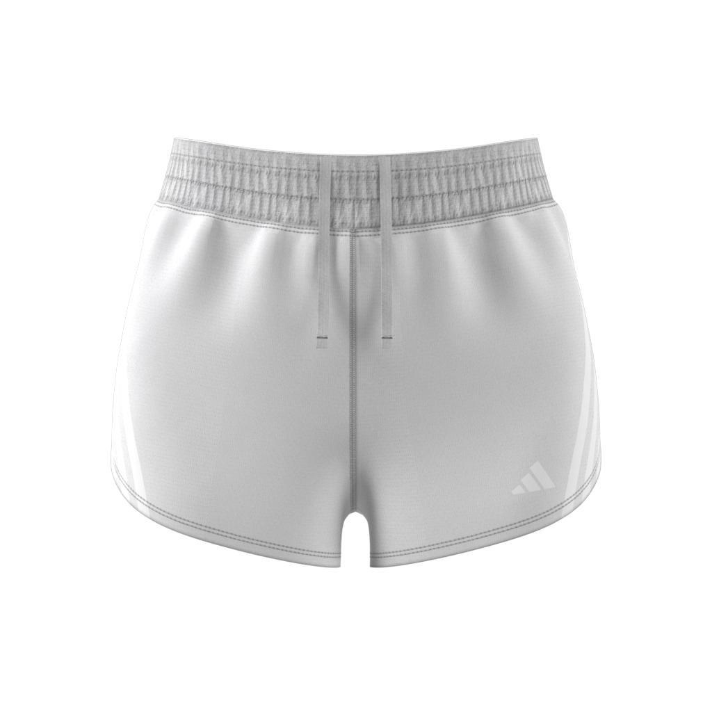 Run Icons 3-Stripes Low Carbon Running Shorts, White, , large image number 9