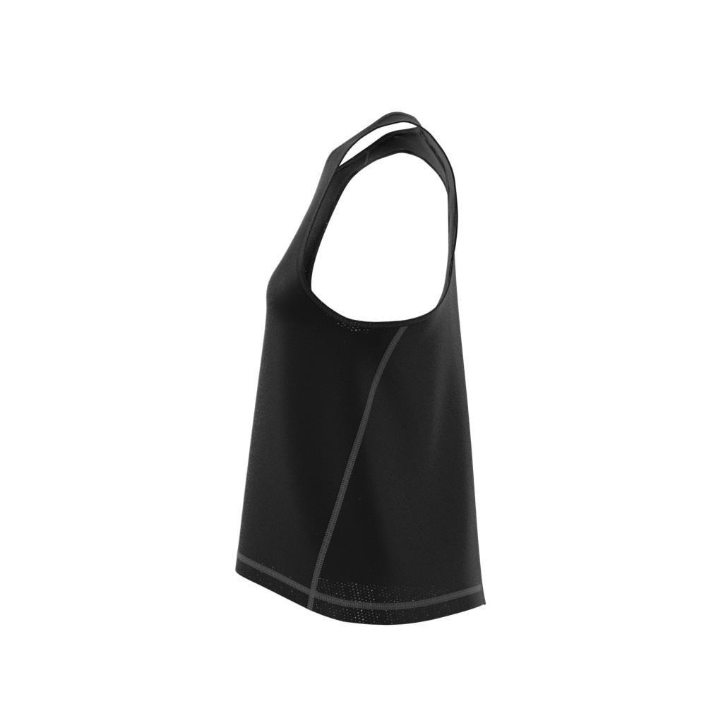 Run Icons Made With Nature Running Tank Top, Black, A901_ONE, large image number 11