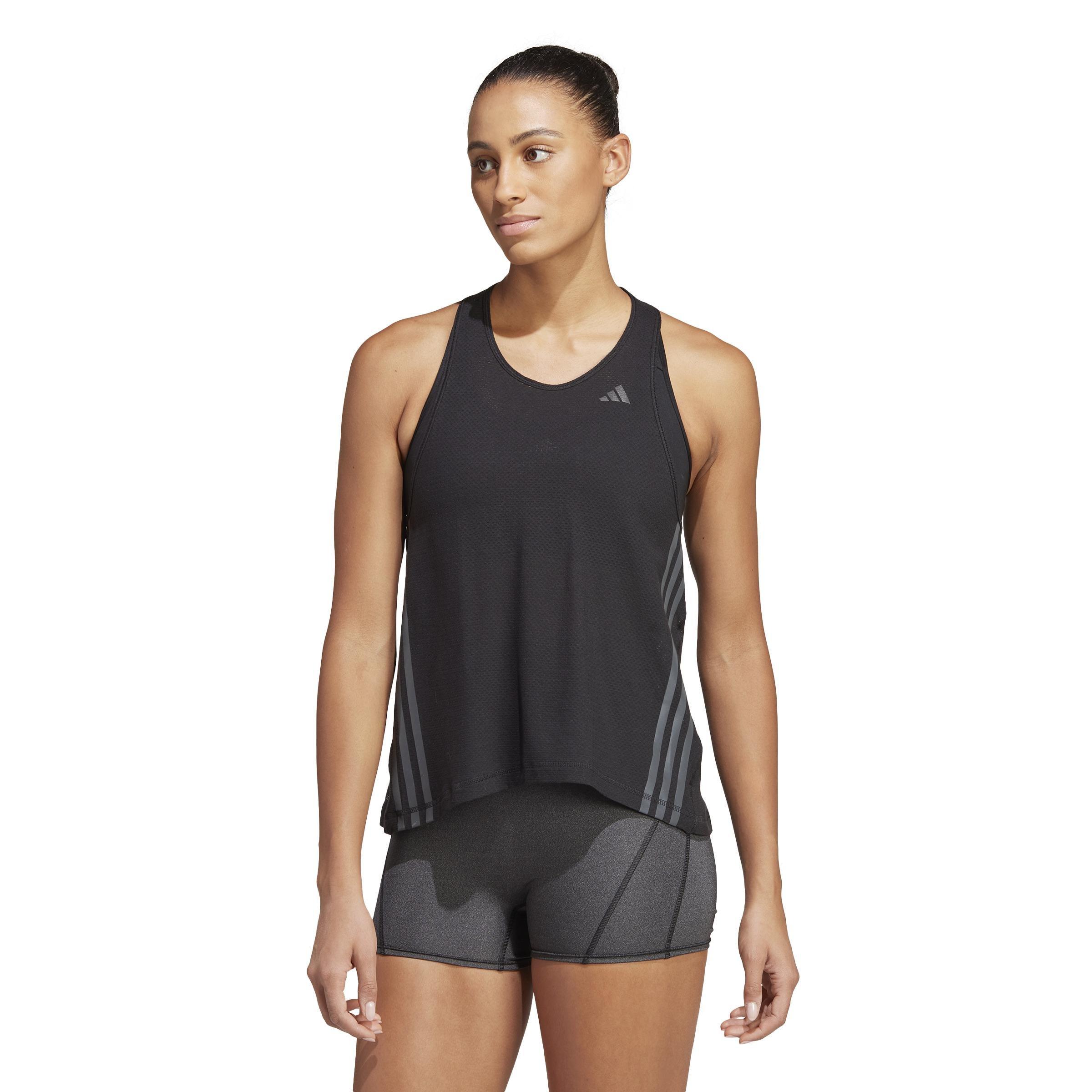 Run Icons Made With Nature Running Tank Top, Black, A901_ONE, large image number 12