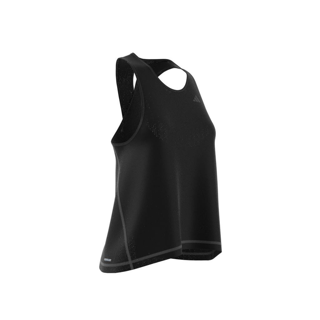 Run Icons Made With Nature Running Tank Top, Black, A901_ONE, large image number 13