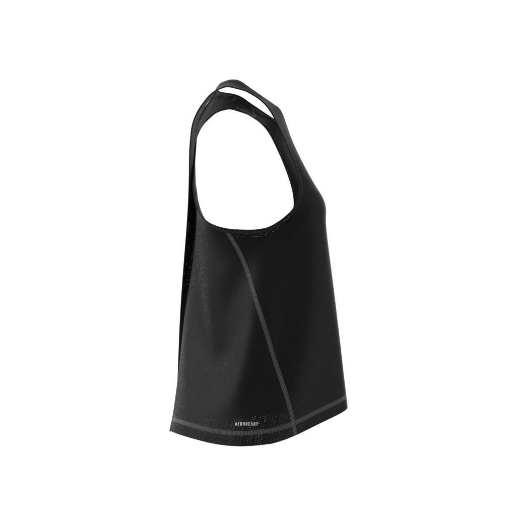 Run Icons Made With Nature Running Tank Top, Black, A901_ONE, large image number 14