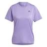 Women Run Icon 3 Bar T-Shirt, Purple, A901_ONE, thumbnail image number 0