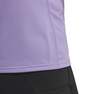 Women Run Icon 3 Bar T-Shirt, Purple, A901_ONE, thumbnail image number 5