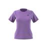 Women Run Icon 3 Bar T-Shirt, Purple, A901_ONE, thumbnail image number 7