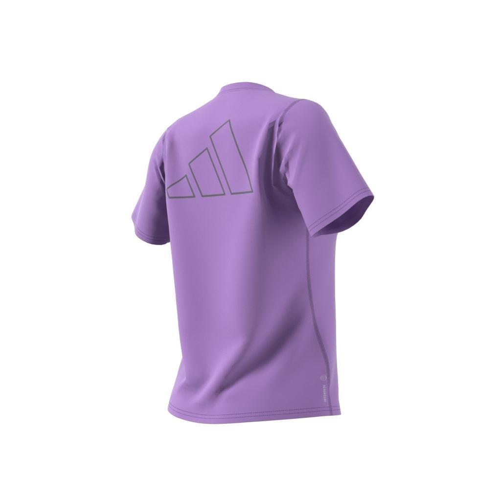 Run Icon 3 Bar T-Shirt, Purple, , large image number 8