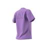 Women Run Icon 3 Bar T-Shirt, Purple, A901_ONE, thumbnail image number 8