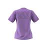 Women Run Icon 3 Bar T-Shirt, Purple, A901_ONE, thumbnail image number 13