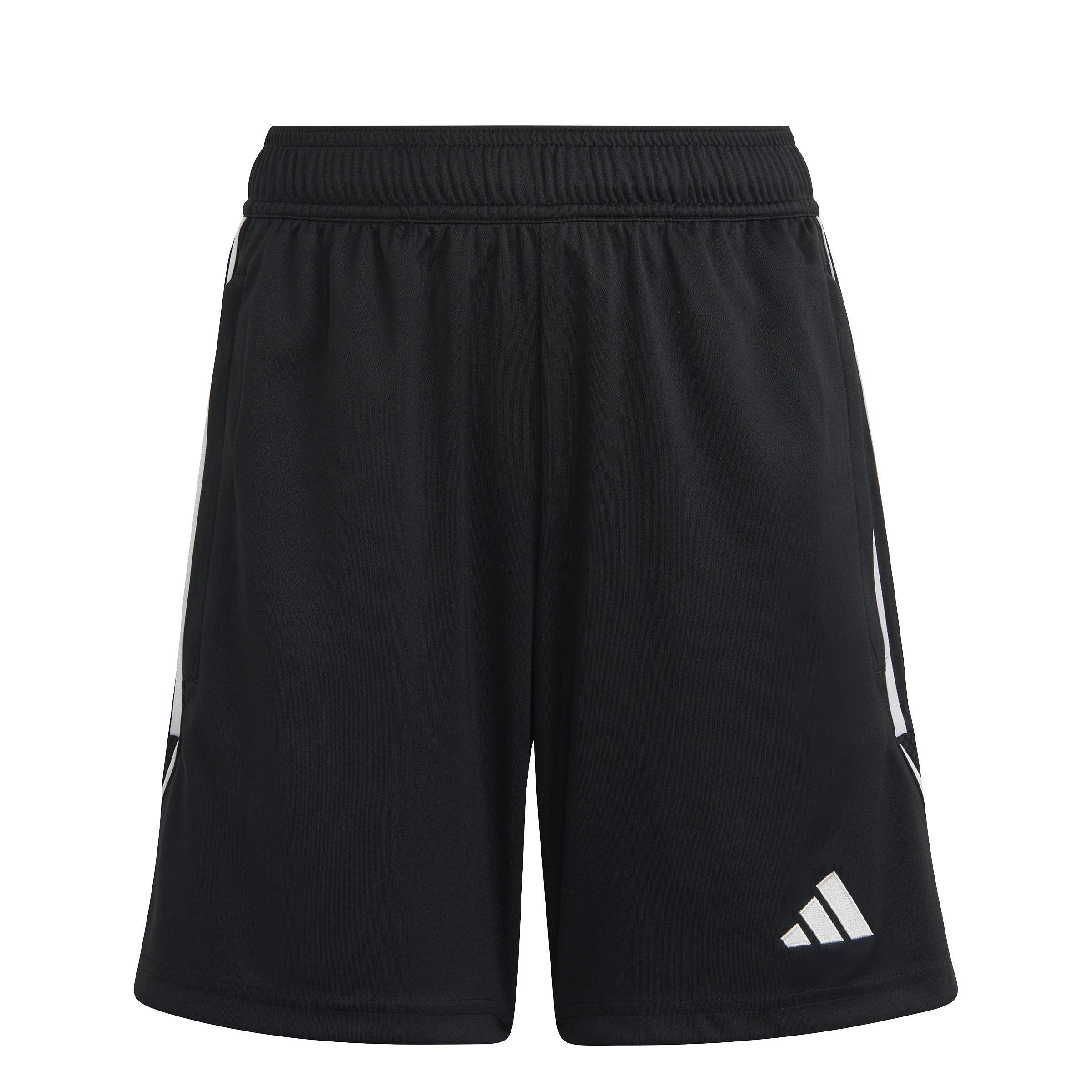 Unisex Kids Tiro 23 League Training Shorts, Black, A901_ONE, large image number 1