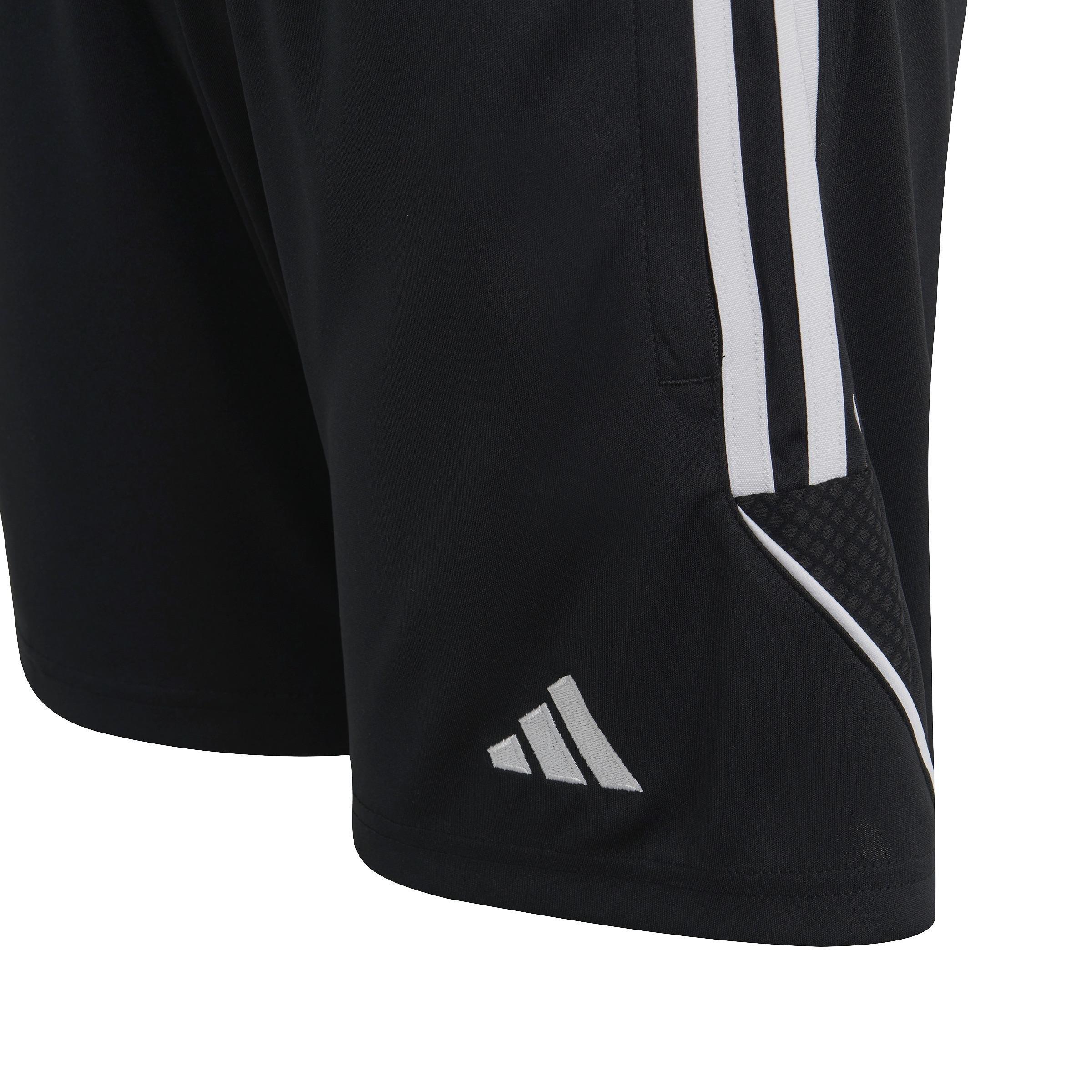 Unisex Kids Tiro 23 League Training Shorts, Black, A901_ONE, large image number 6
