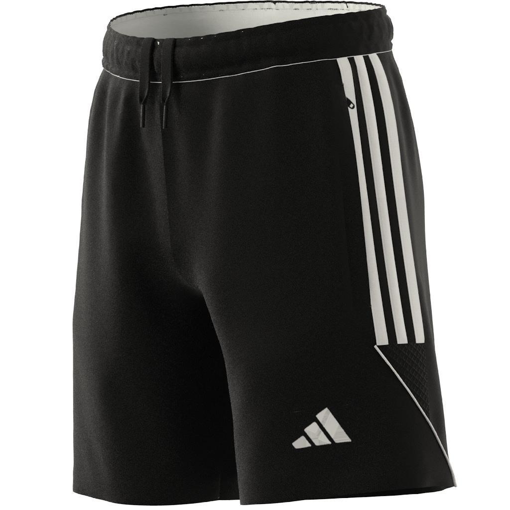 Unisex Kids Tiro 23 League Training Shorts, Black, A901_ONE, large image number 7