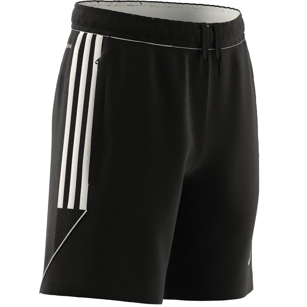 Unisex Kids Tiro 23 League Training Shorts, Black, A901_ONE, large image number 8