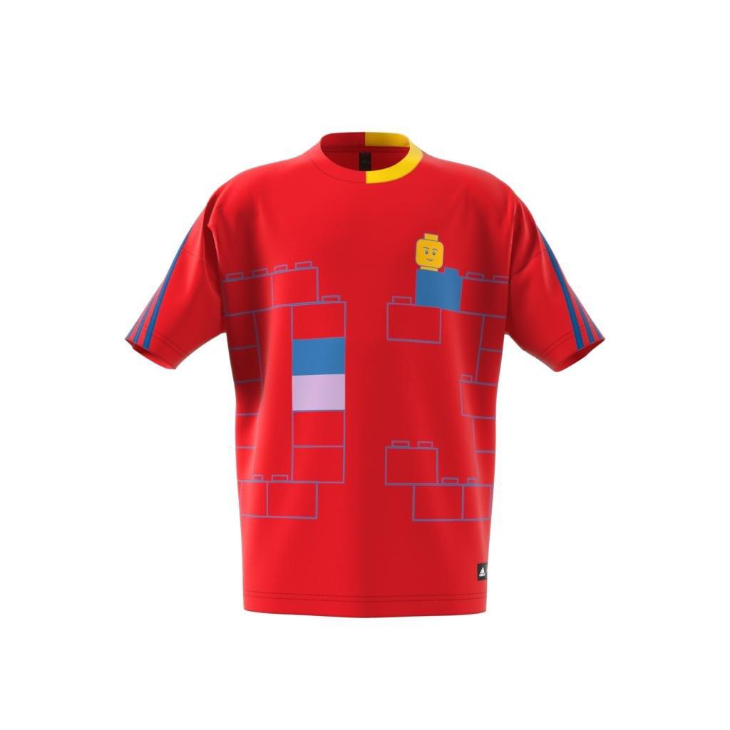 Unisex Kids Classic Lego T-Shirt, Red, A901_ONE, large image number 13