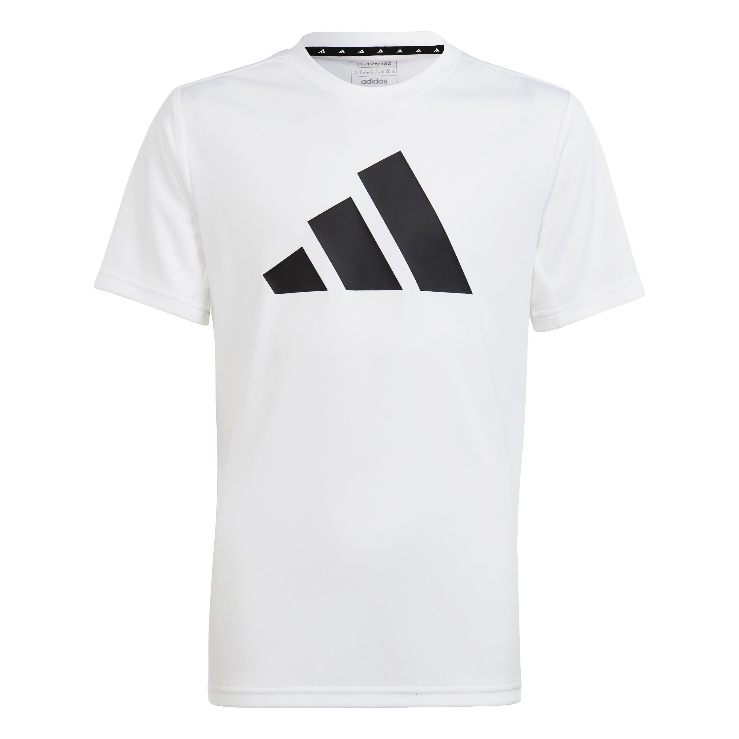 Unisex Train Essentials Aeroready T-Shirt, White, A901_ONE, large image number 1