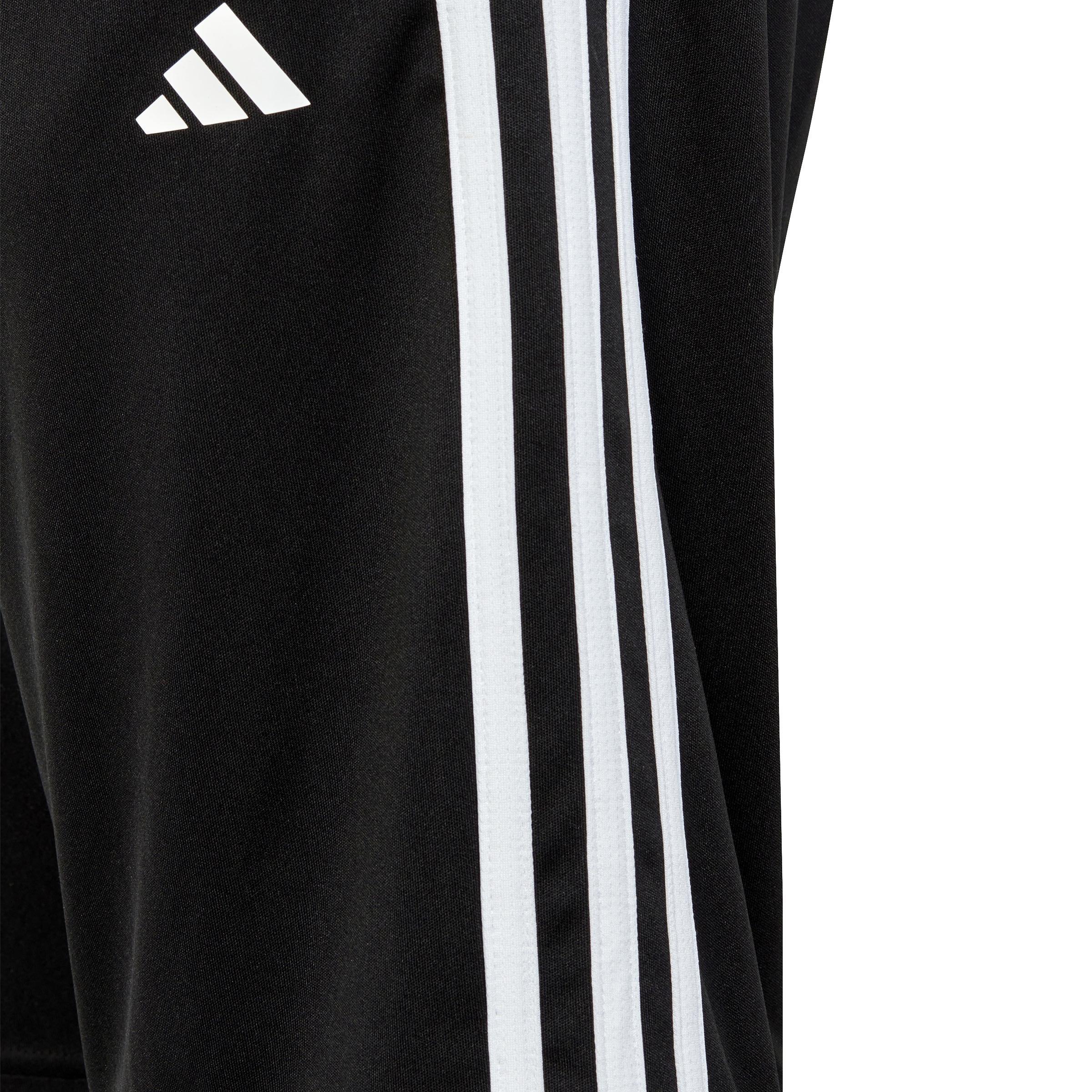 Unisex Kids Train Essentials Aeroready 3-Stripes Regular-Fit Shorts, Black, , large image number 4