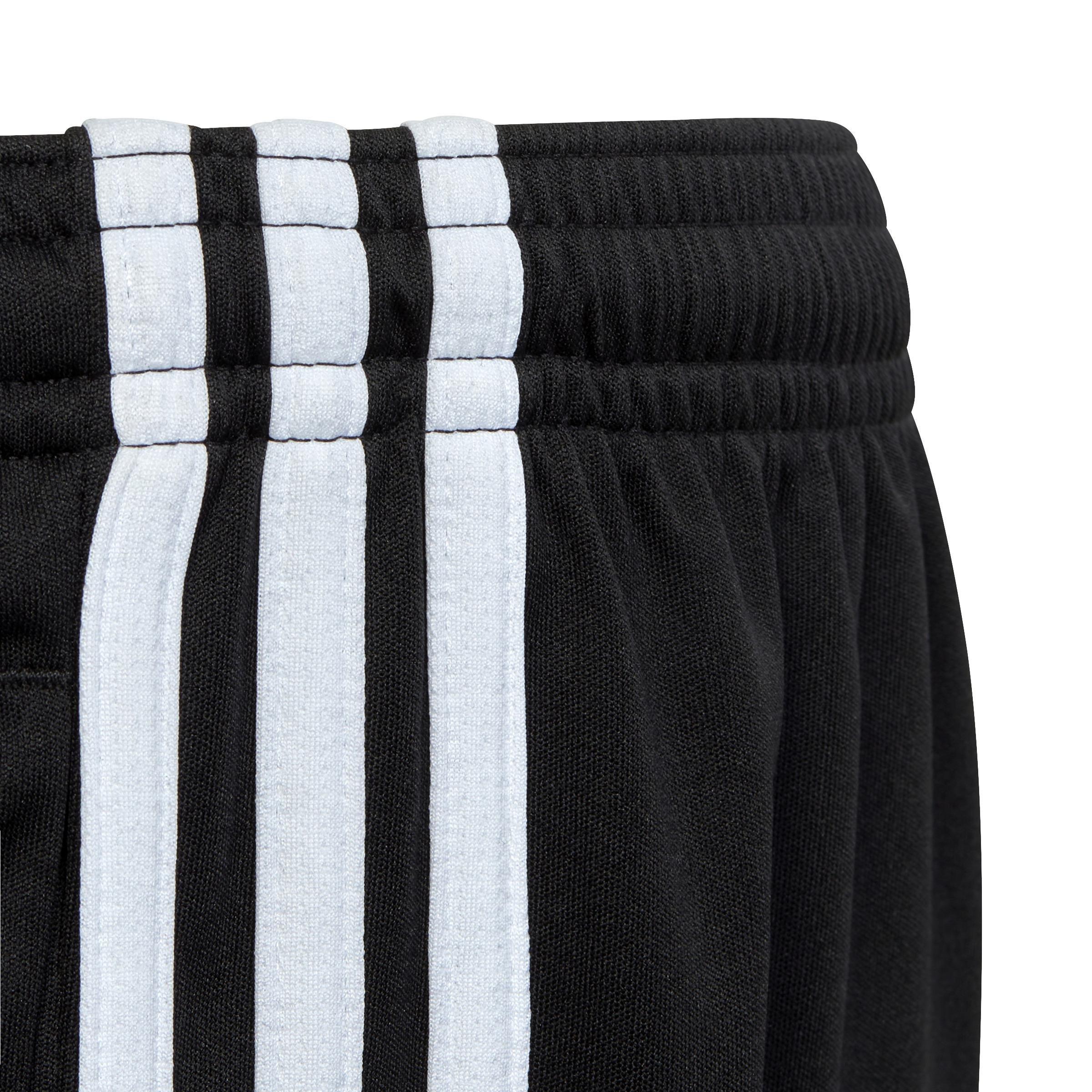 Unisex Kids Train Essentials Aeroready 3-Stripes Regular-Fit Shorts, Black, , large image number 5