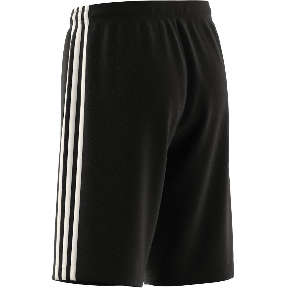 Unisex Kids Train Essentials Aeroready 3-Stripes Regular-Fit Shorts, Black, , large image number 13