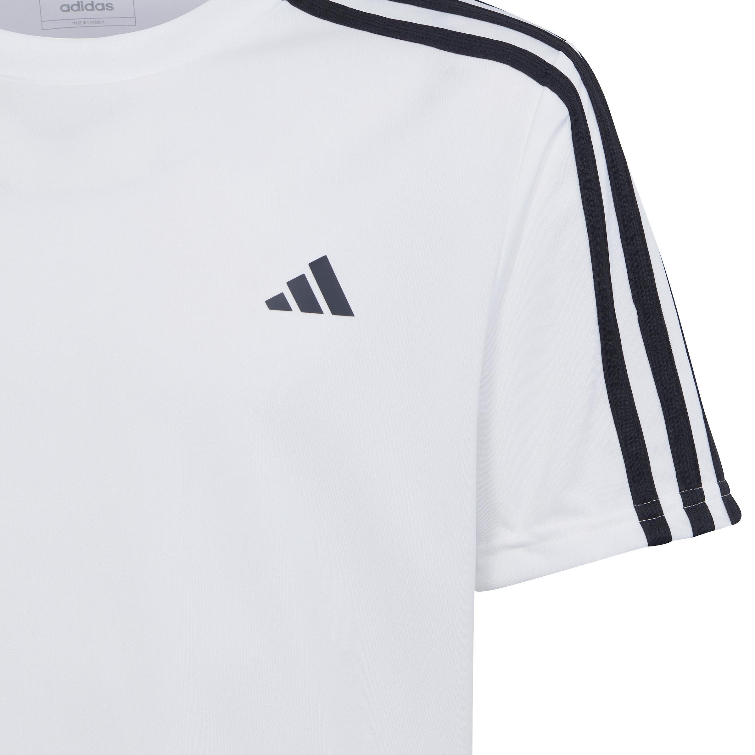 Unisex Kids Train Essentials Aeroready 3-Stripes Regular-Fit Training Set, White, A901_ONE, large image number 4
