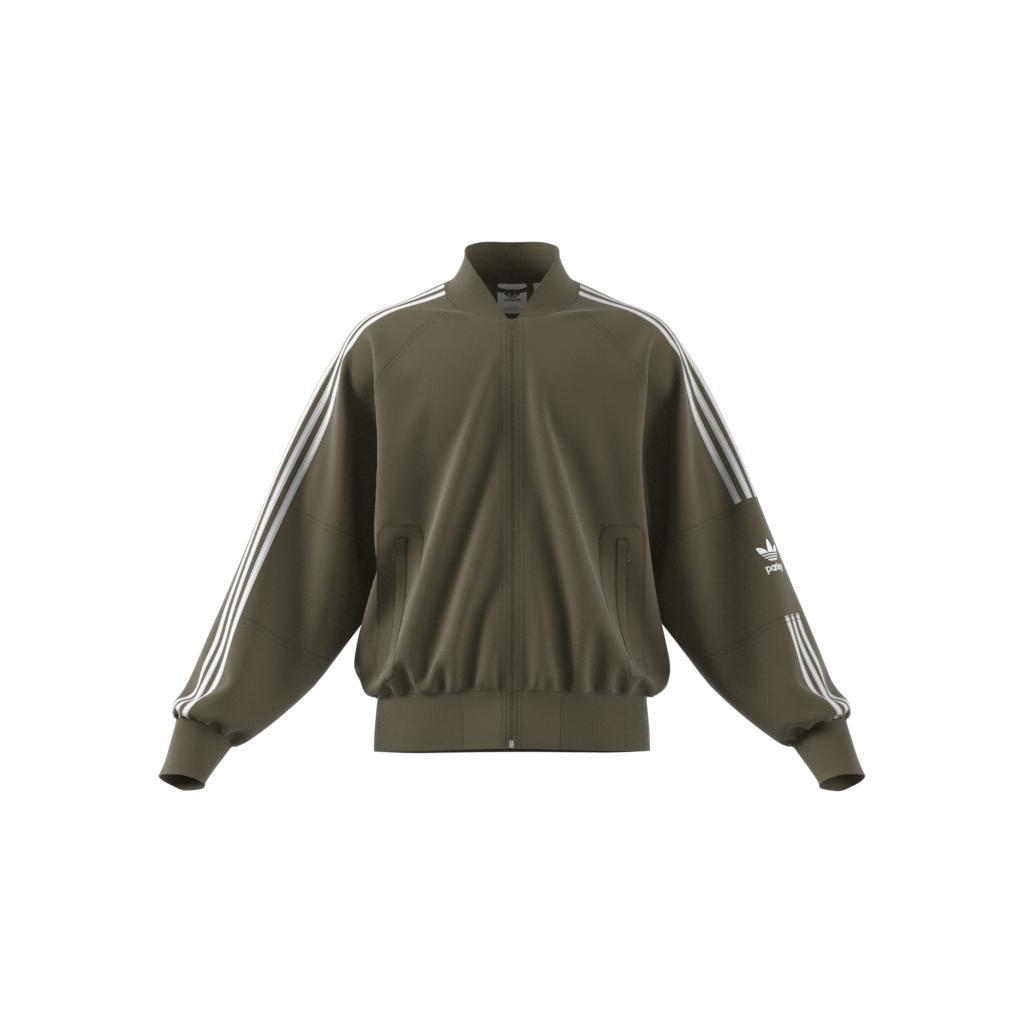 Adicolor Parley Track Top, Green, A901_ONE, large image number 8