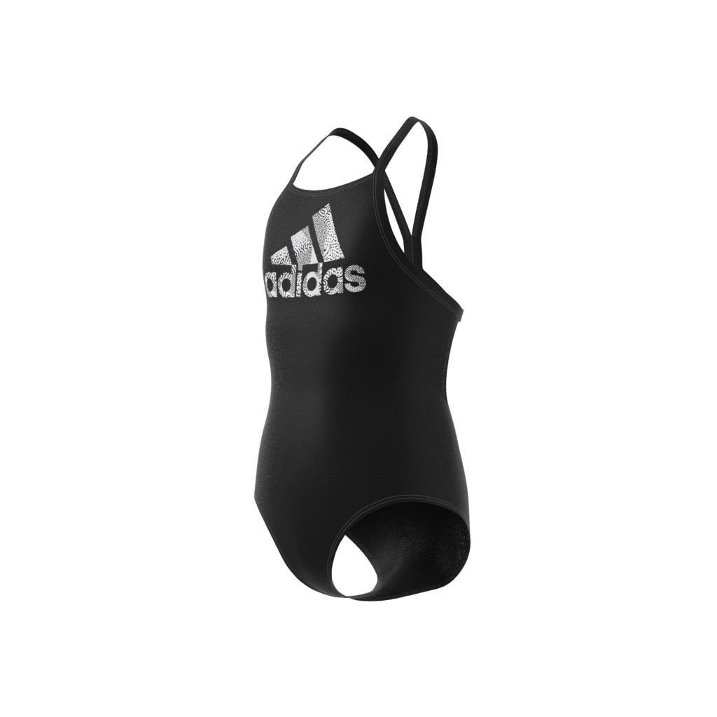 Kids Big Logo Swimsuit, Black, , large image number 6