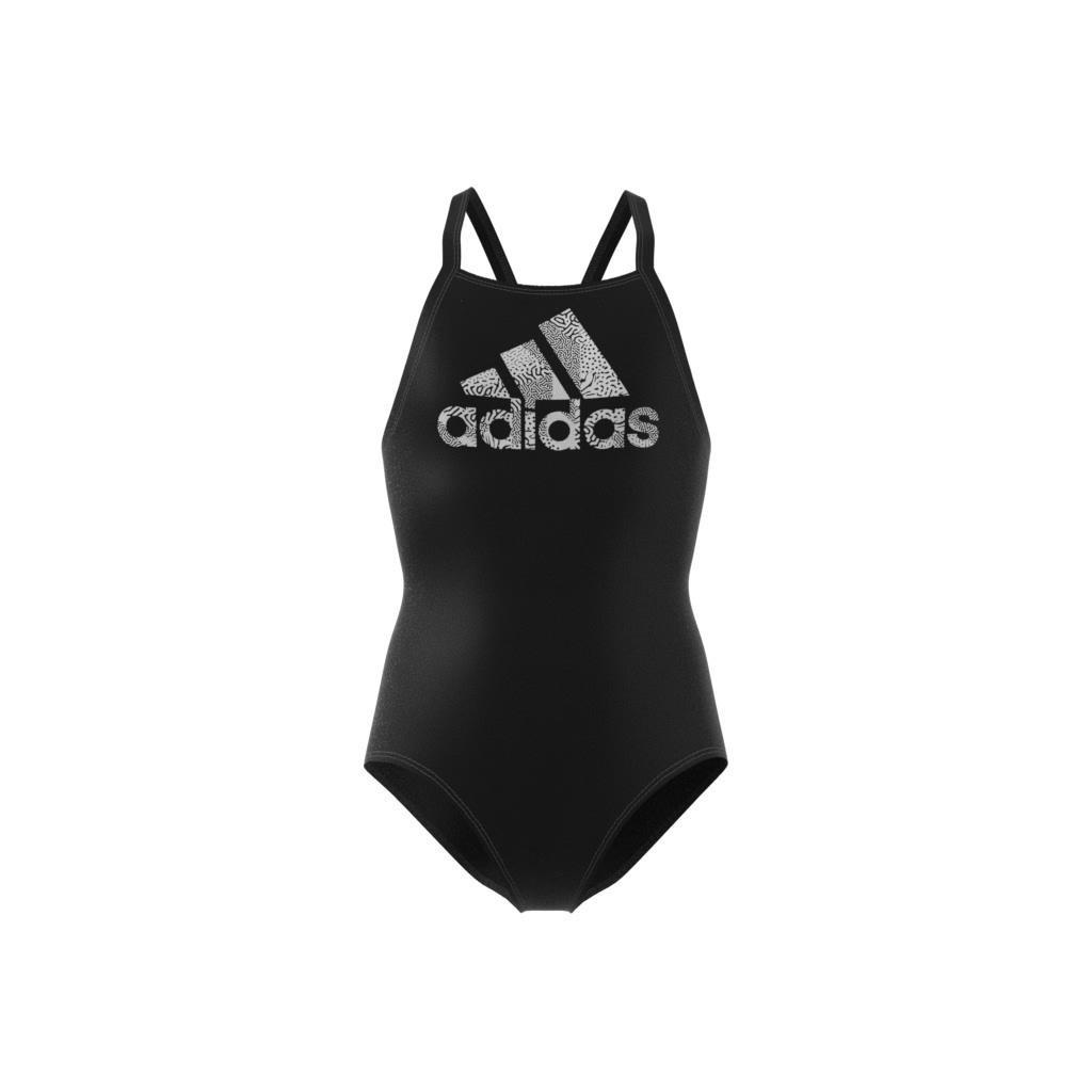 Kids Big Logo Swimsuit, Black, , large image number 10