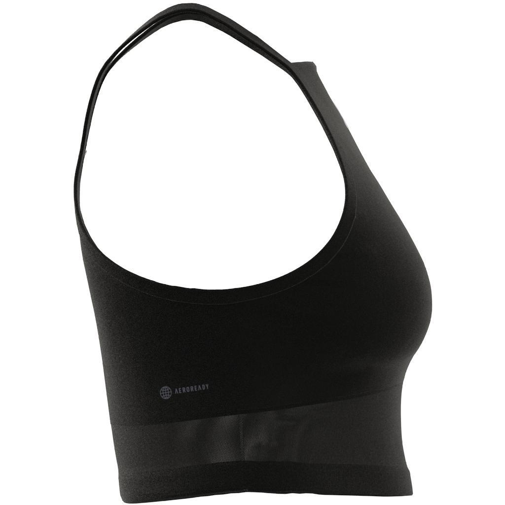 Training Dance Crop Tank Top, Black, A901_ONE, large image number 10