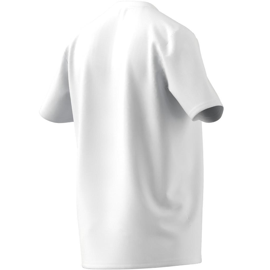 Linear Beach-Bit Short Sleeve Graphic T-Shirt, White, A901_ONE, large image number 7