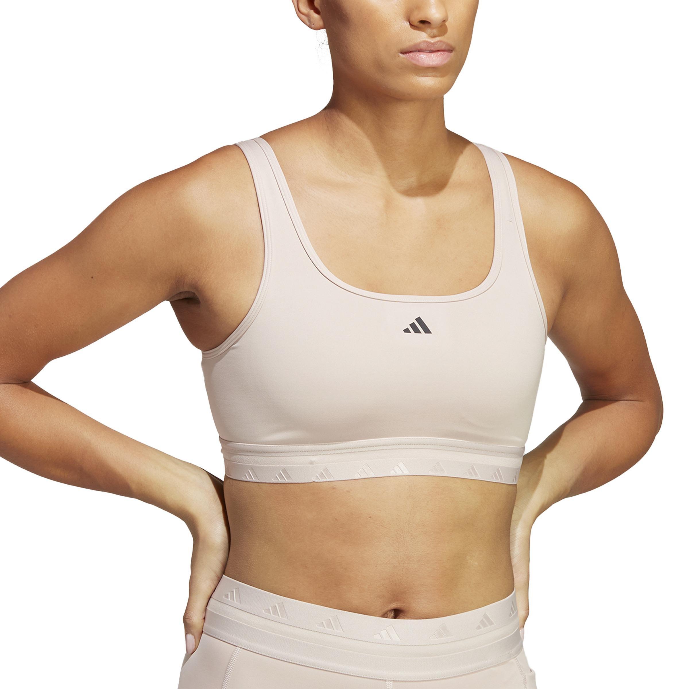 Aeroreact Training Light-Support Techfit Bra, Brown, , large image number 0