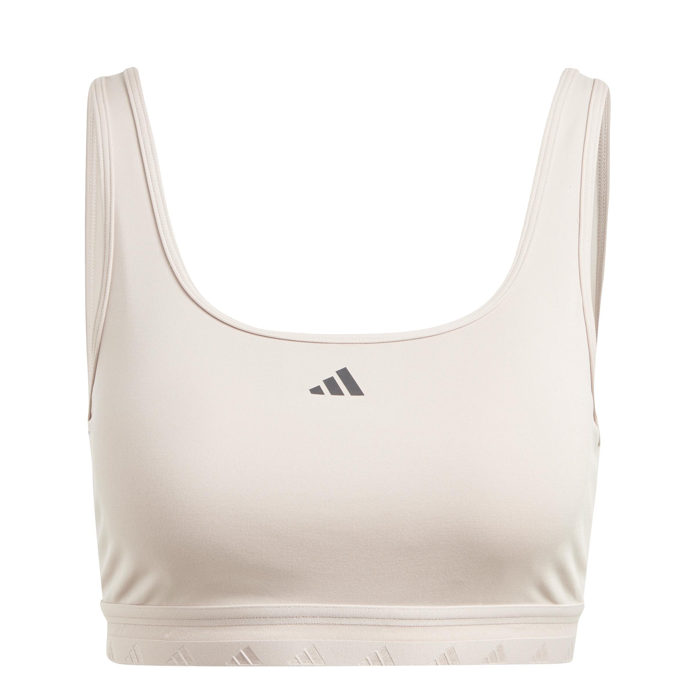 Aeroreact Training Light-Support Techfit Bra, Brown, , large image number 1