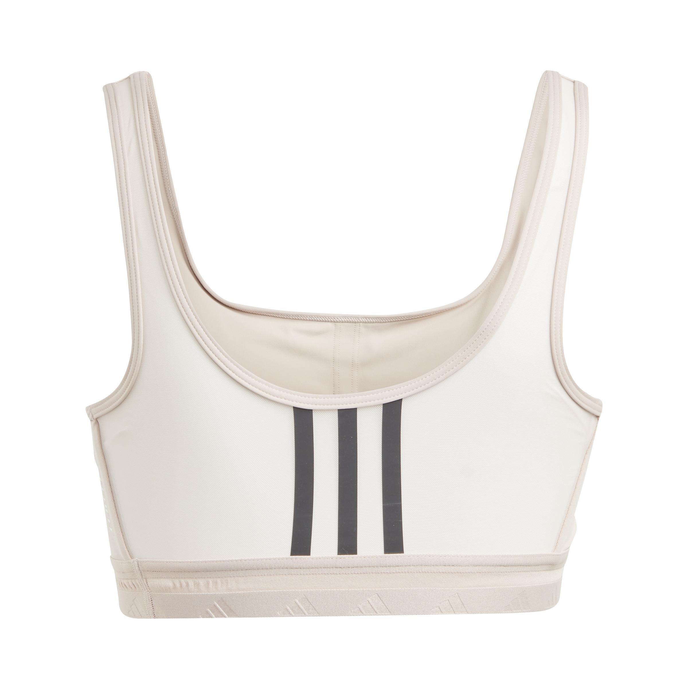 Aeroreact Training Light-Support Techfit Bra, Brown, , large image number 4