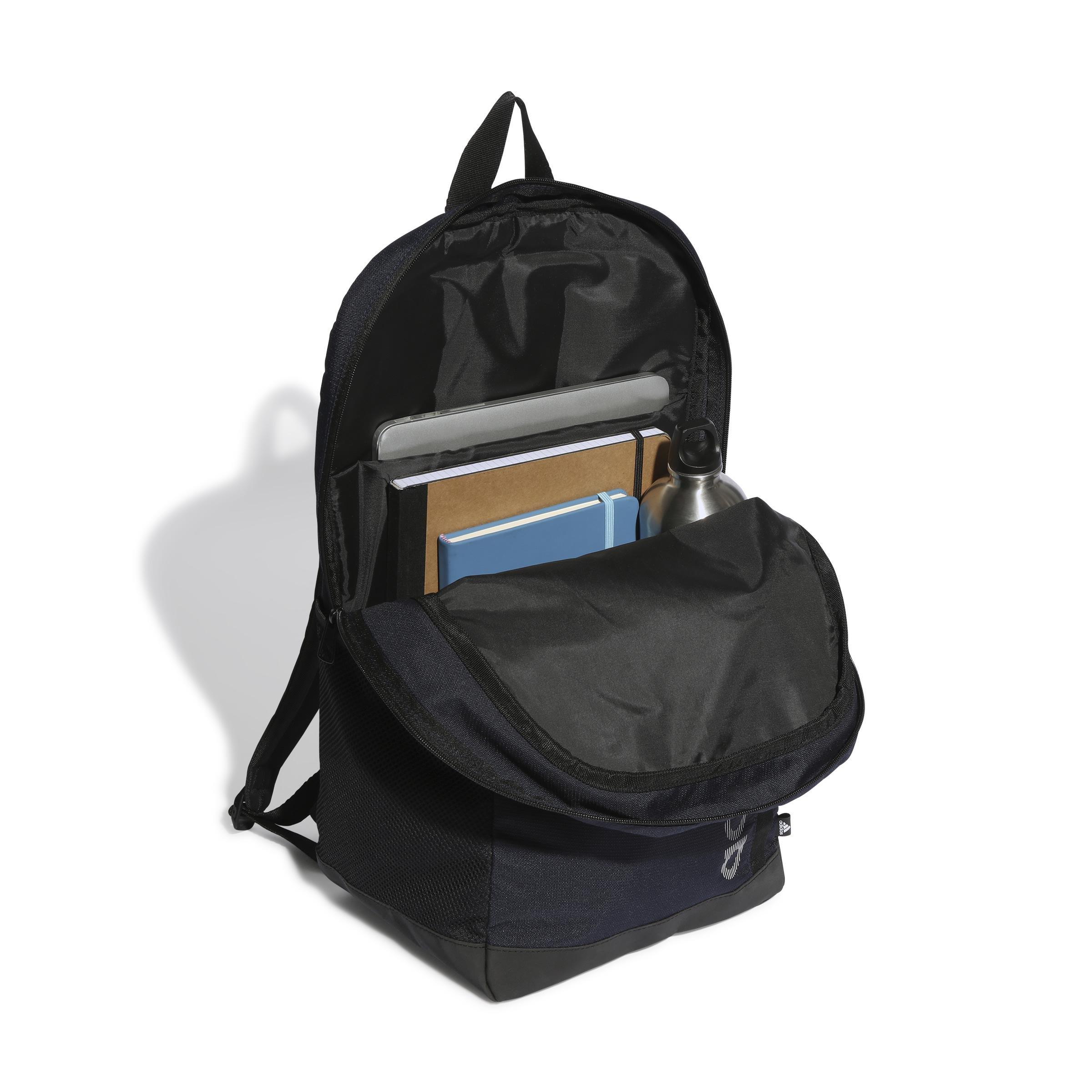 Unisex Motion Linear Backpack, Blue, A901_ONE, large image number 0