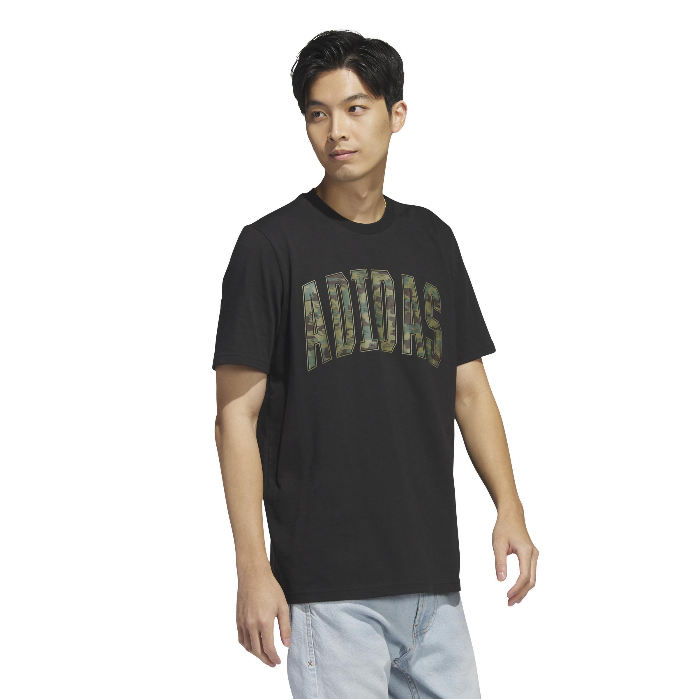 Sportswear Camo T-Shirt, Black, A901_ONE, large image number 2