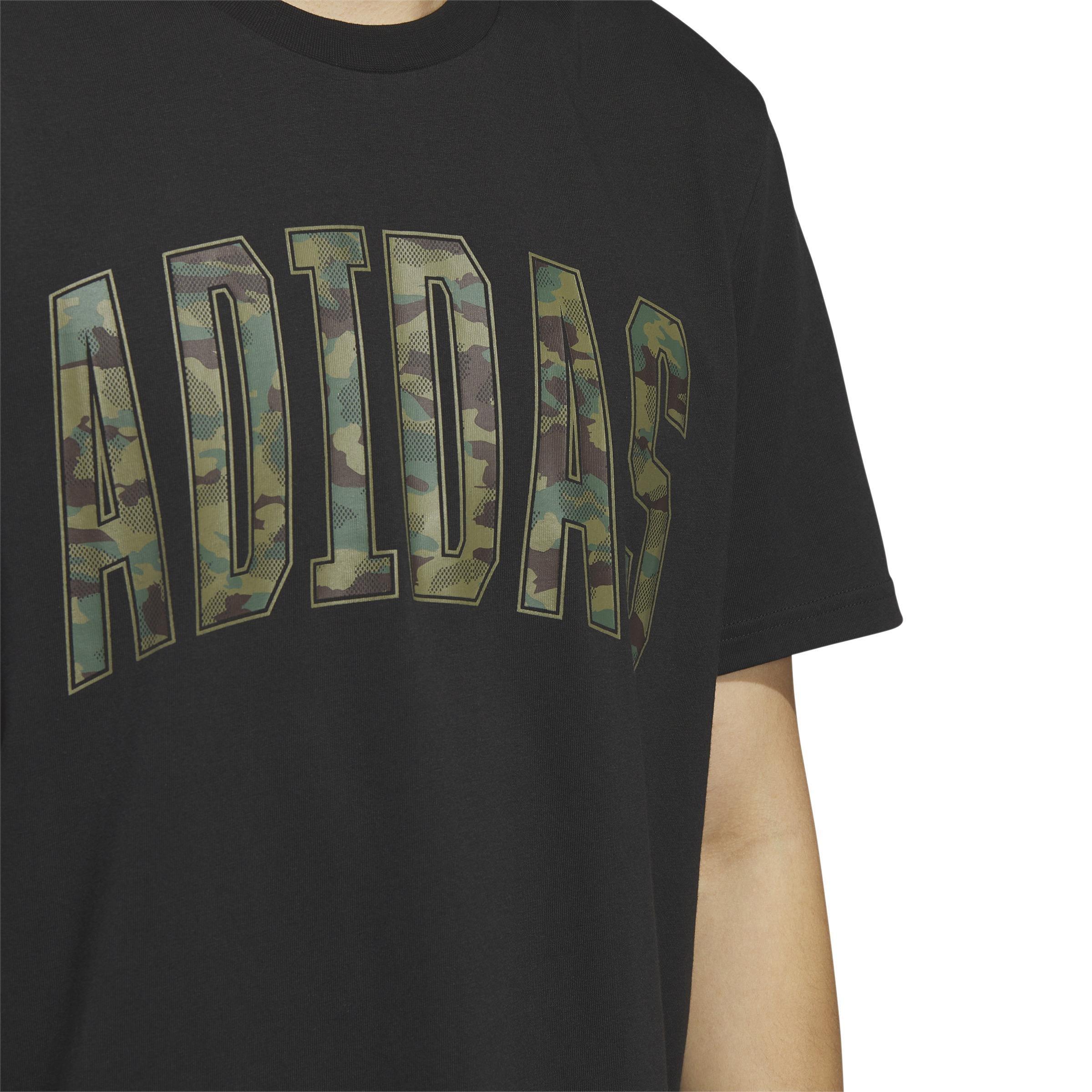 Sportswear Camo T-Shirt, Black, A901_ONE, large image number 5