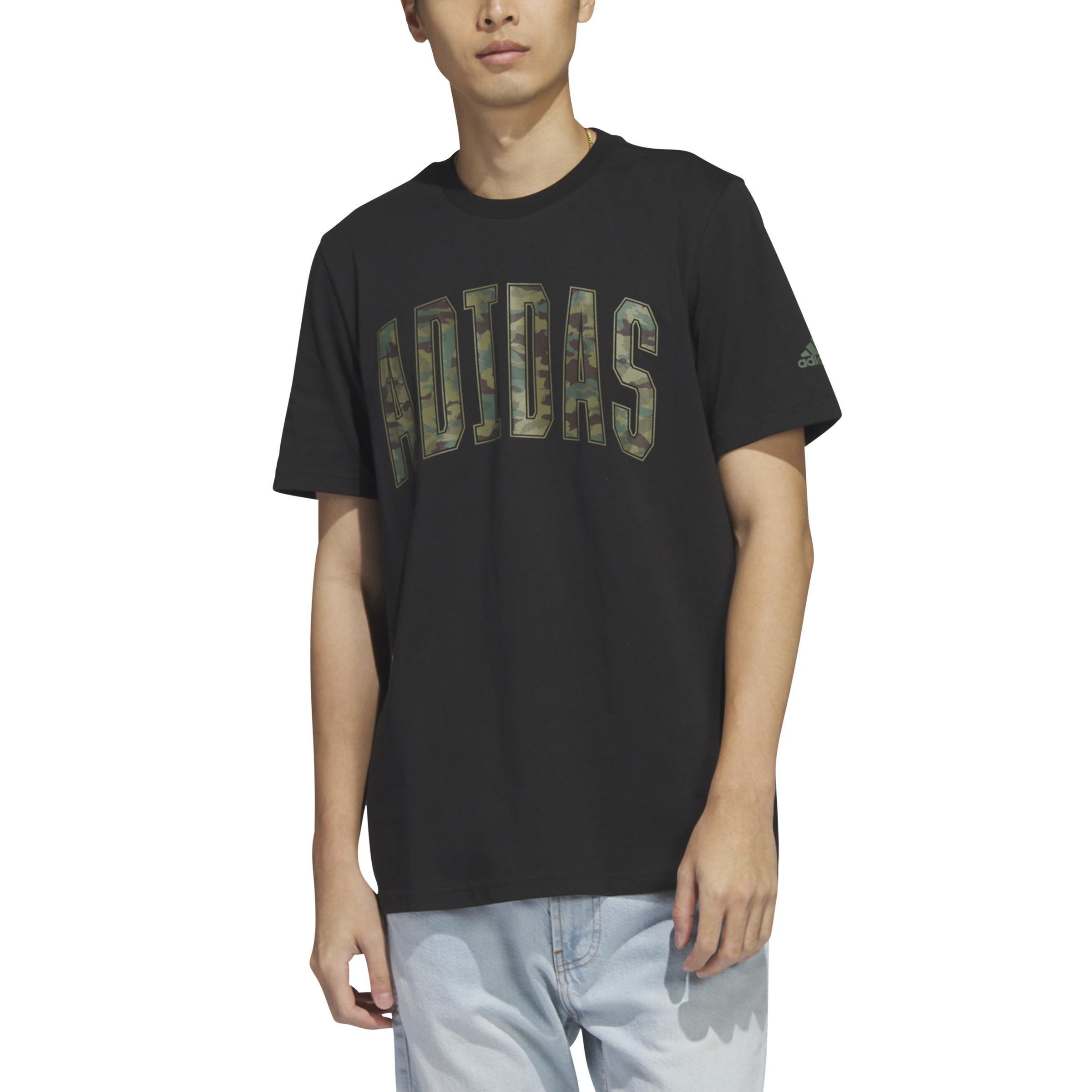 Sportswear Camo T-Shirt, Black, A901_ONE, large image number 10