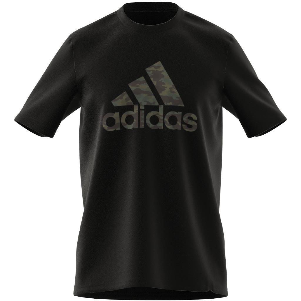 Camo Short Sleeve T-Shirt, Black, A901_ONE, large image number 7