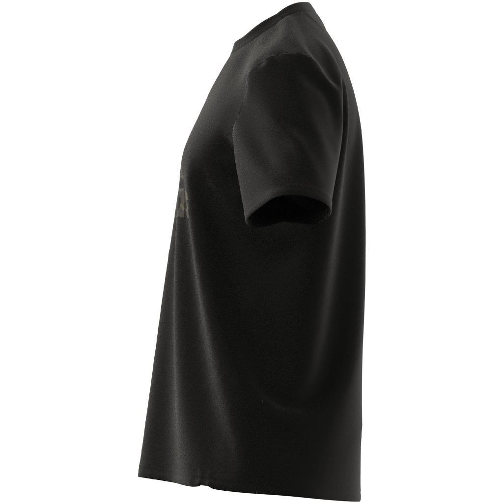 Camo Short Sleeve T-Shirt, Black, A901_ONE, large image number 11