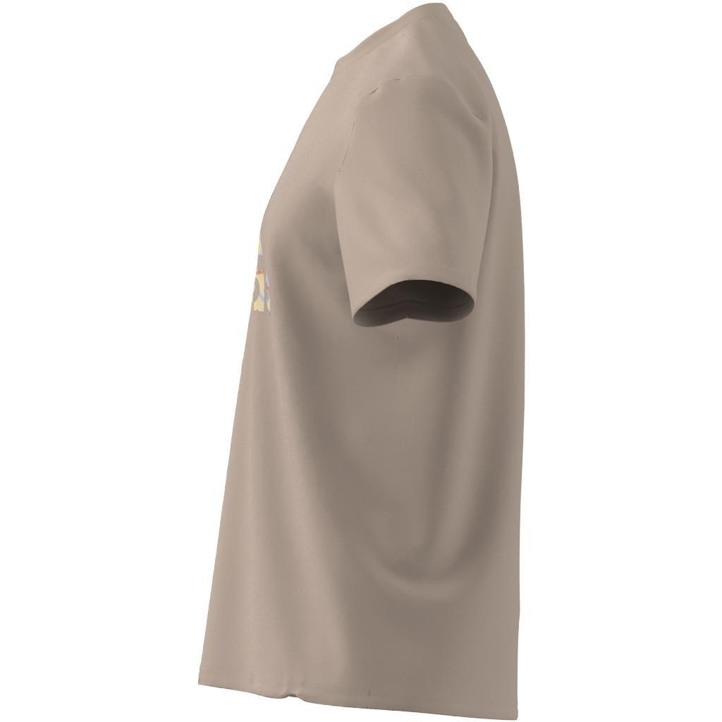 Camo Short Sleeve T-Shirt, Brown, A901_ONE, large image number 10